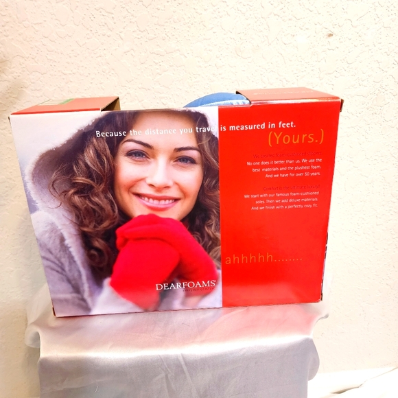 NIB Dearfoams Slipper Booties Paisley Floral Velour Satin - Picture 2 of 3